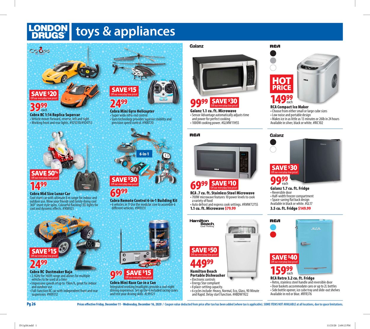 London Drugs - Holiday 2020 Flyer - 12/11-12/16/2020 (Page 28)