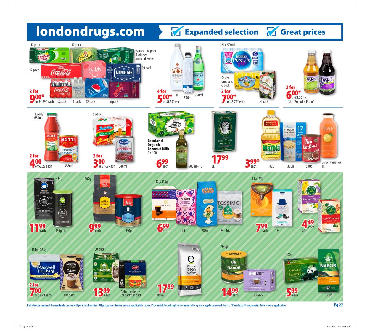 London Drugs - Holiday 2020 Flyer - 12/11-12/16/2020 (Page 29)