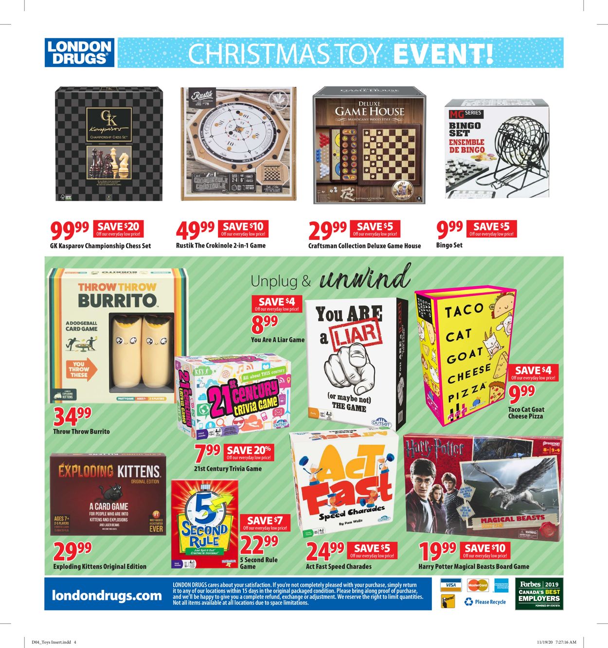 London Drugs - Holiday 2020 Flyer - 12/04-12/24/2020 (Page 5)