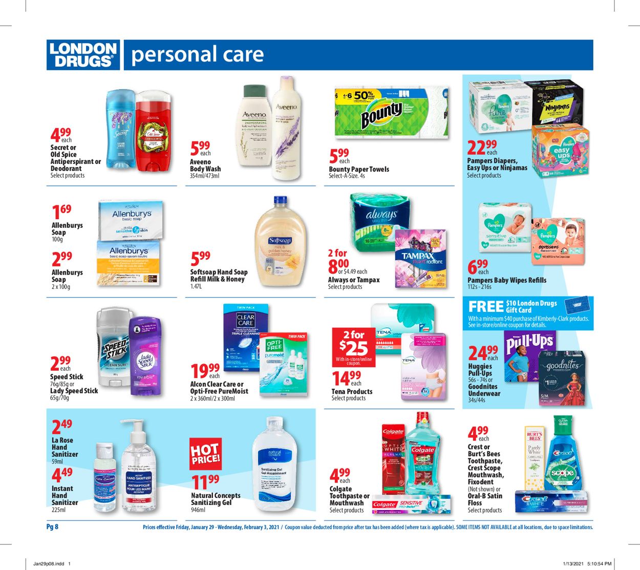 London Drugs Flyer - 01/29-02/03/2021 (Page 8)