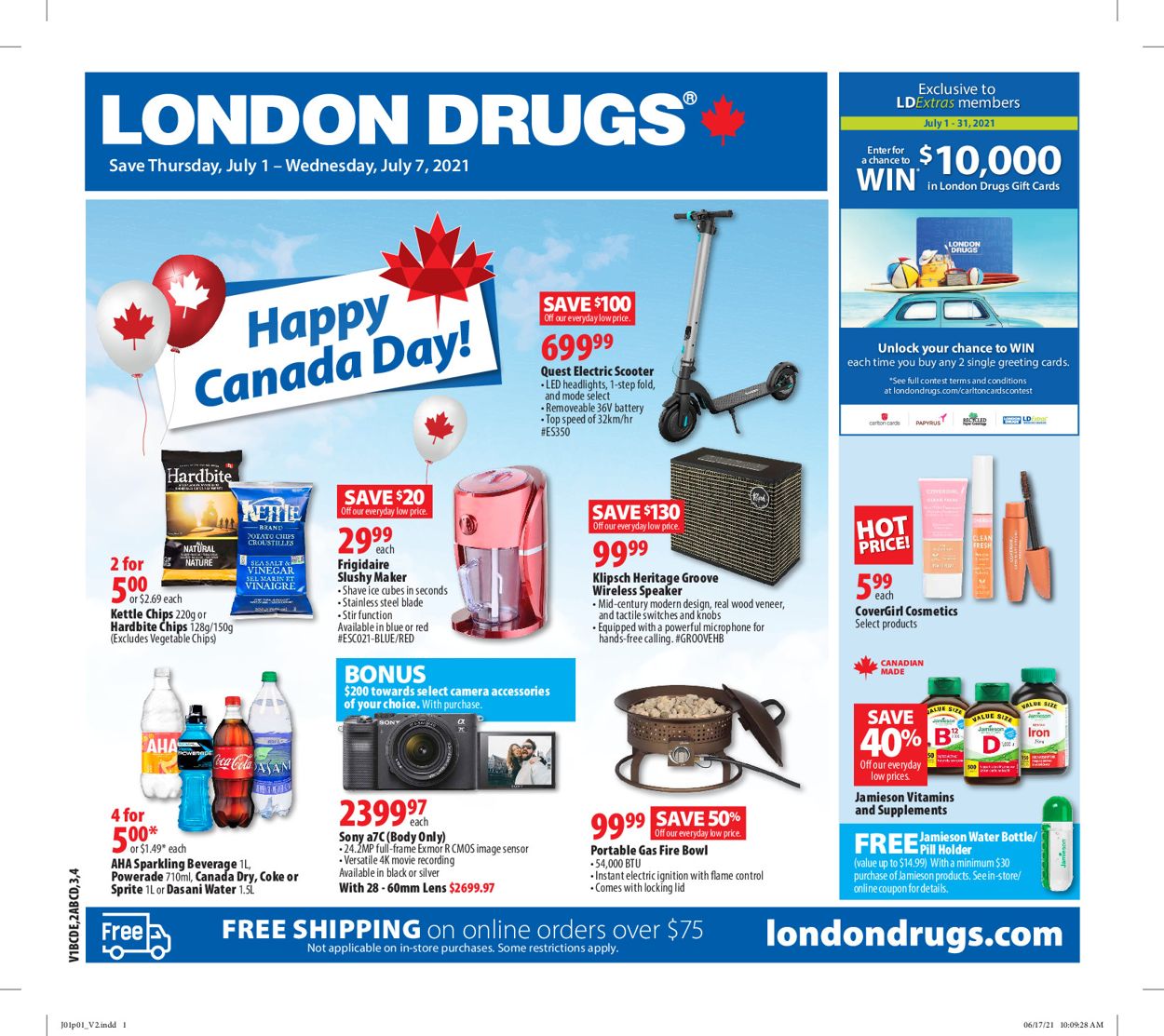 London Drugs Flyer - 07/01-07/07/2021