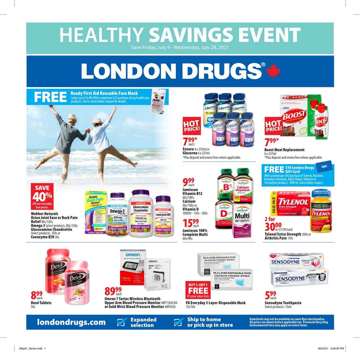 London Drugs Flyer - 07/09-07/28/2021