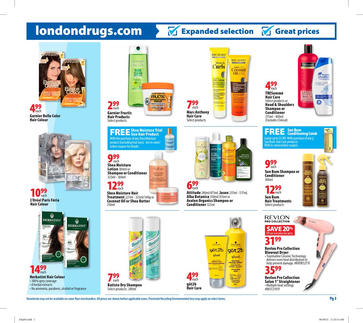 London Drugs Flyer - 07/16-07/21/2021 (Page 3)