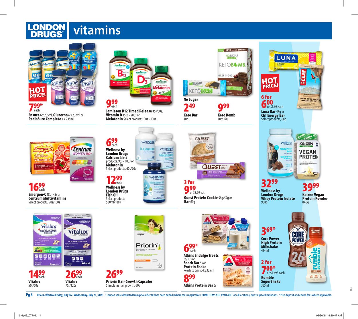 London Drugs Flyer - 07/16-07/21/2021 (Page 6)