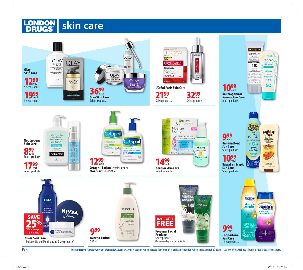 London Drugs Flyer - 07/29-08/04/2021 (Page 4)