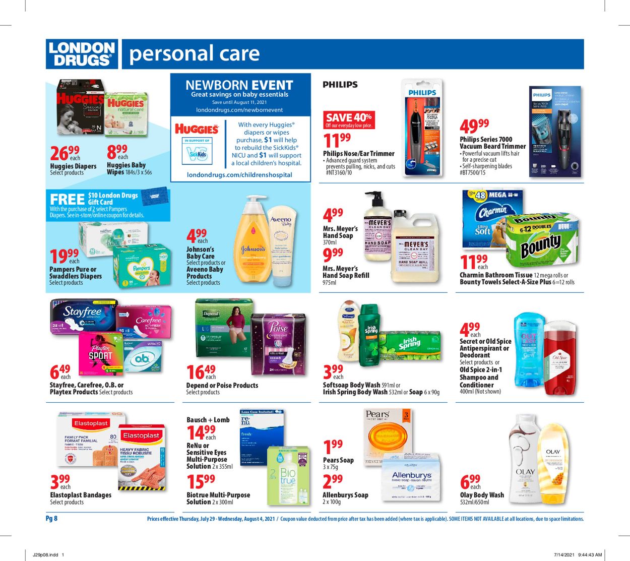 London Drugs Flyer - 07/29-08/04/2021 (Page 8)