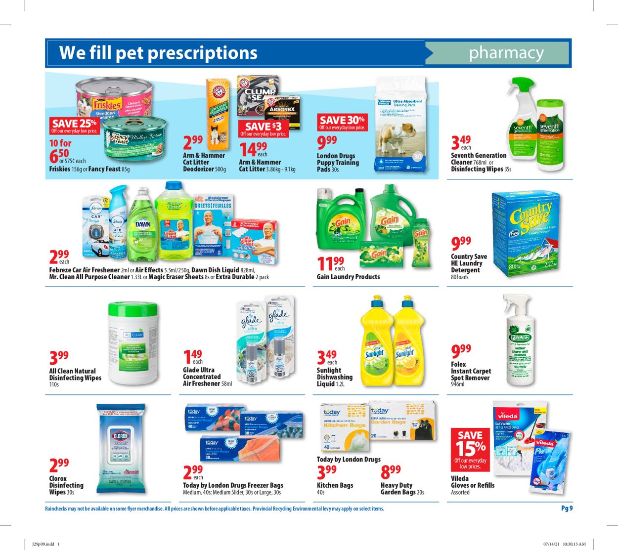 London Drugs Flyer - 07/29-08/04/2021 (Page 9)