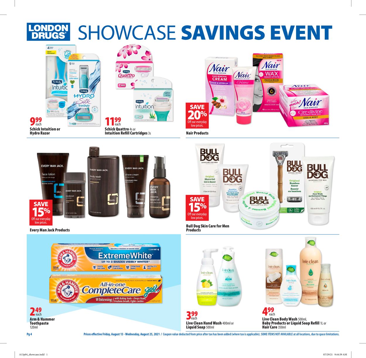 London Drugs Flyer - 08/13-08/25/2021 (Page 4)