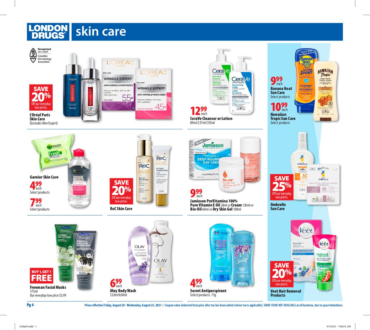 London Drugs Flyer - 08/20-08/25/2021 (Page 4)