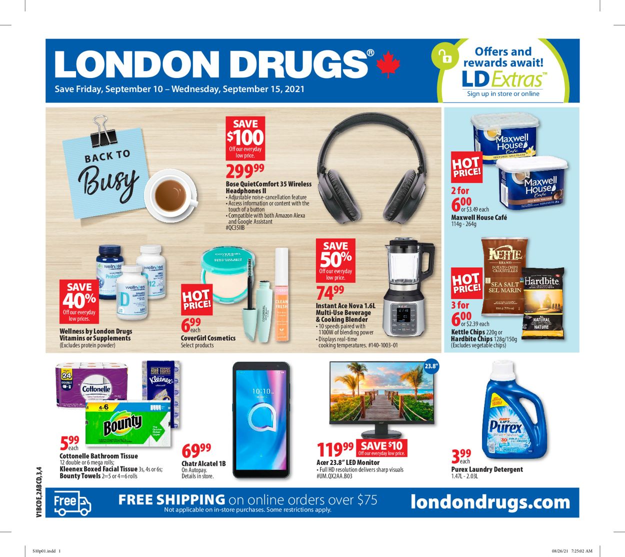 London Drugs Flyer - 09/10-09/15/2021