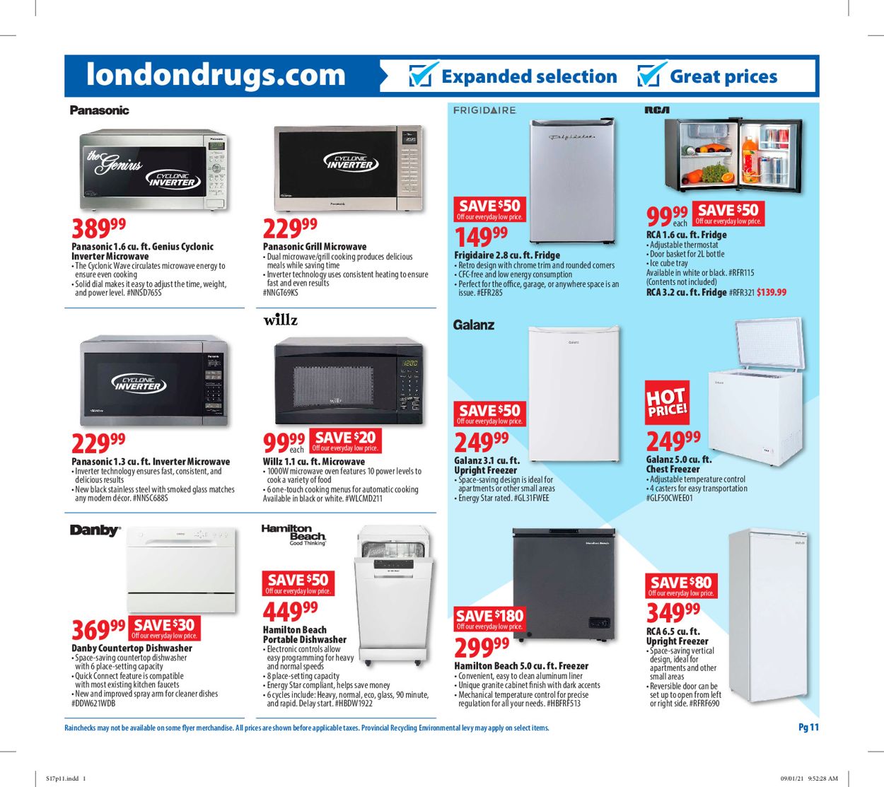 London Drugs Flyer - 09/17-09/22/2021 (Page 11)