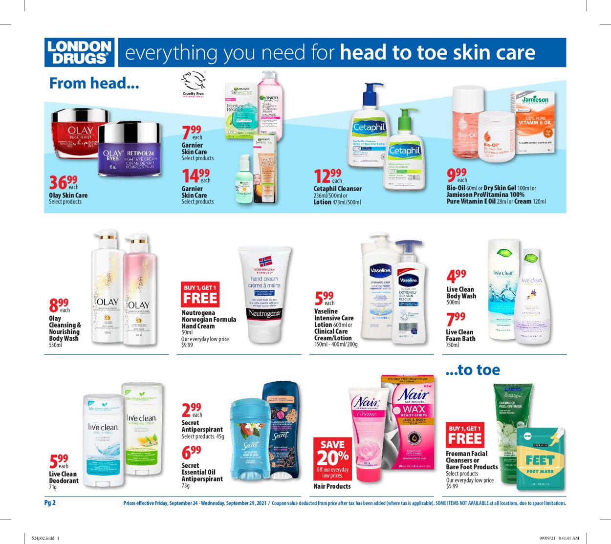 London Drugs Flyer - 09/24-09/29/2021 (Page 2)