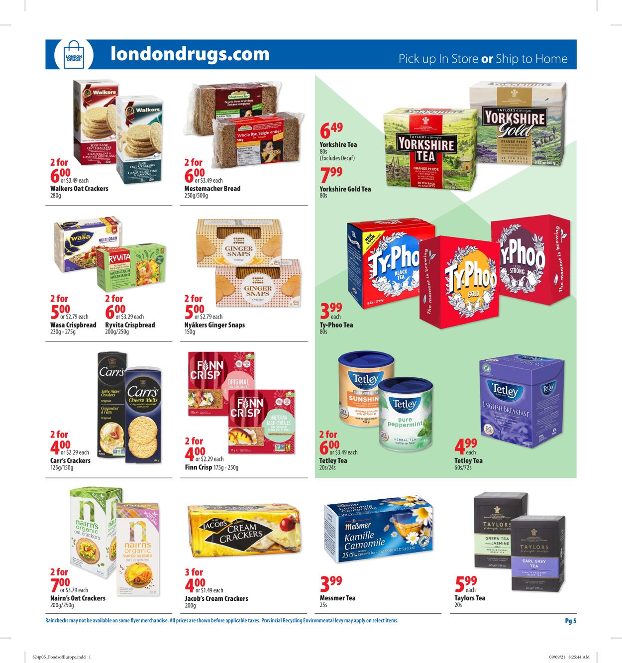 London Drugs Flyer - 09/24-10/20/2021 (Page 5)