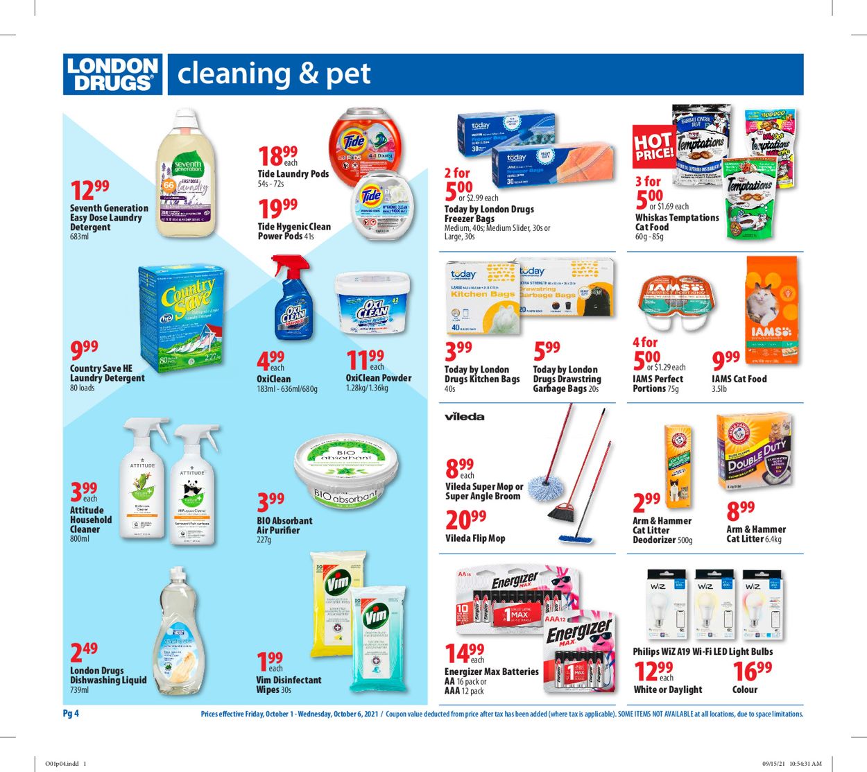London Drugs Flyer - 10/01-10/06/2021 (Page 4)