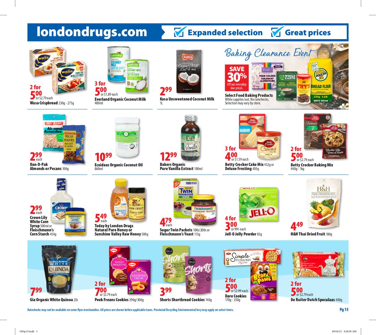 London Drugs Flyer - 10/01-10/06/2021 (Page 15)