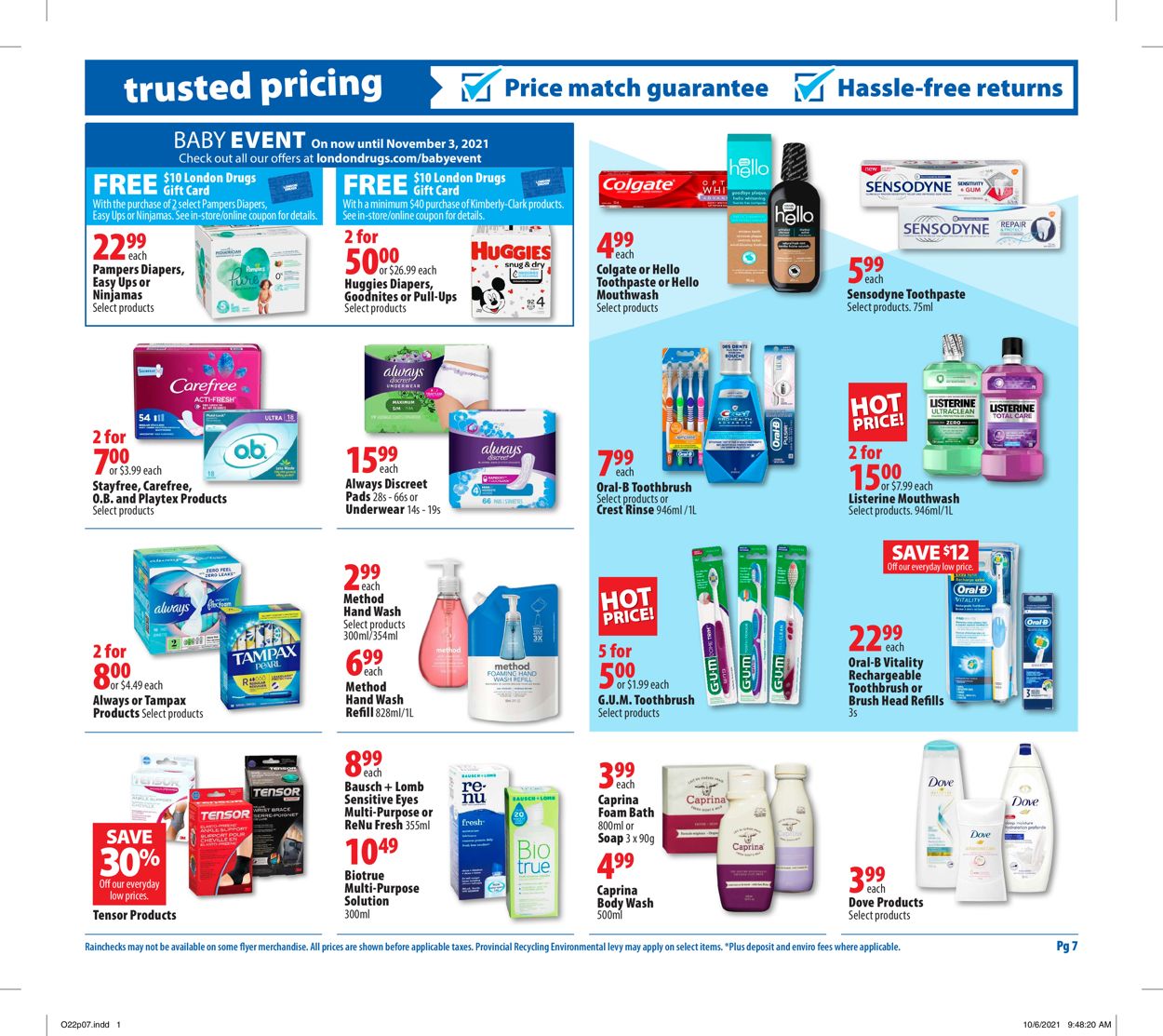 London Drugs Flyer - 10/22-10/27/2021 (Page 7)
