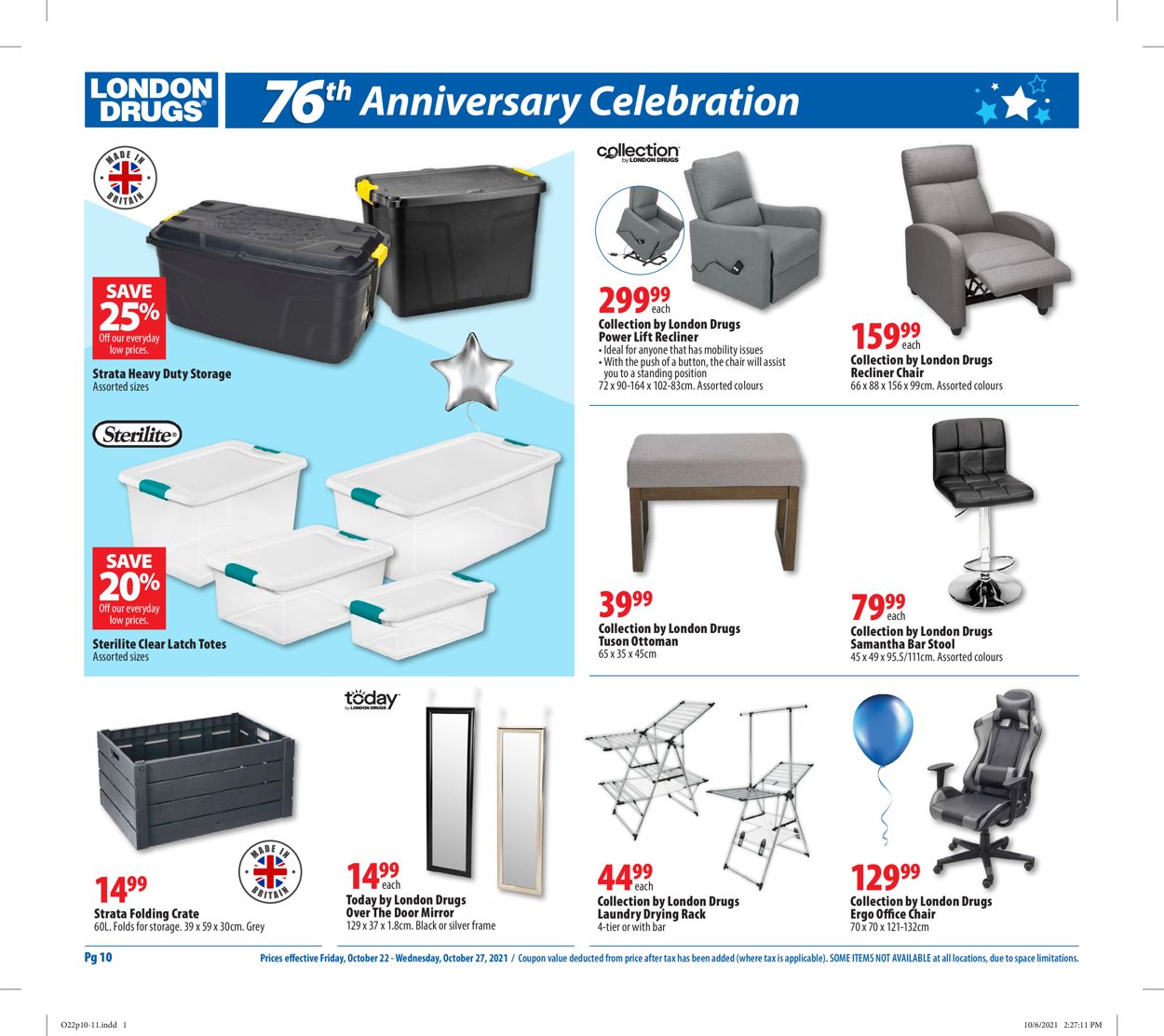 London Drugs Flyer - 10/22-10/27/2021 (Page 10)