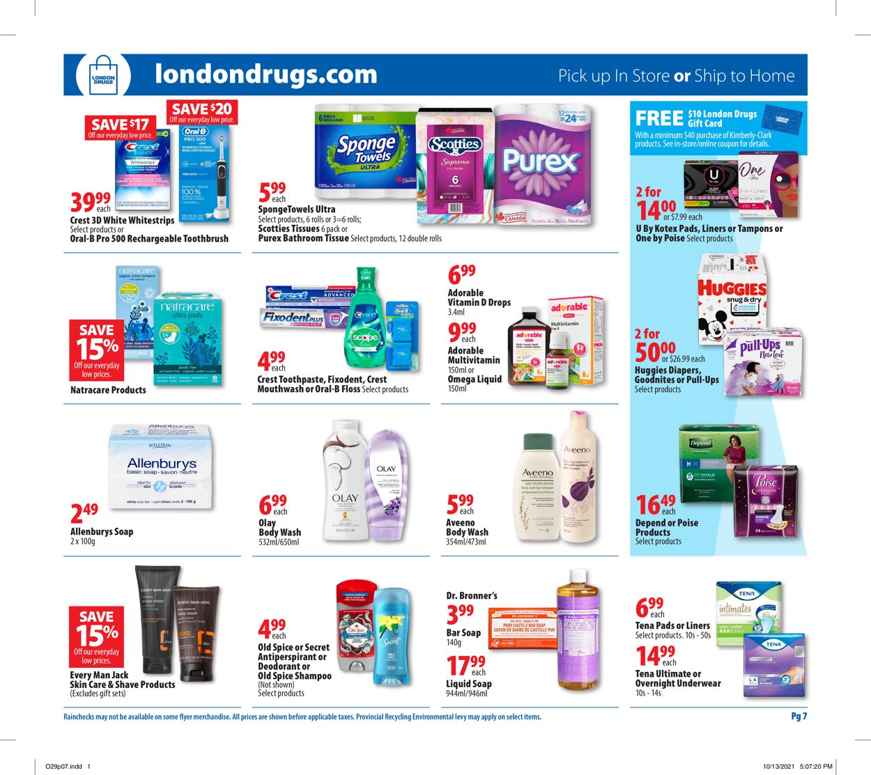 London Drugs Flyer - 10/29-11/03/2021 (Page 7)
