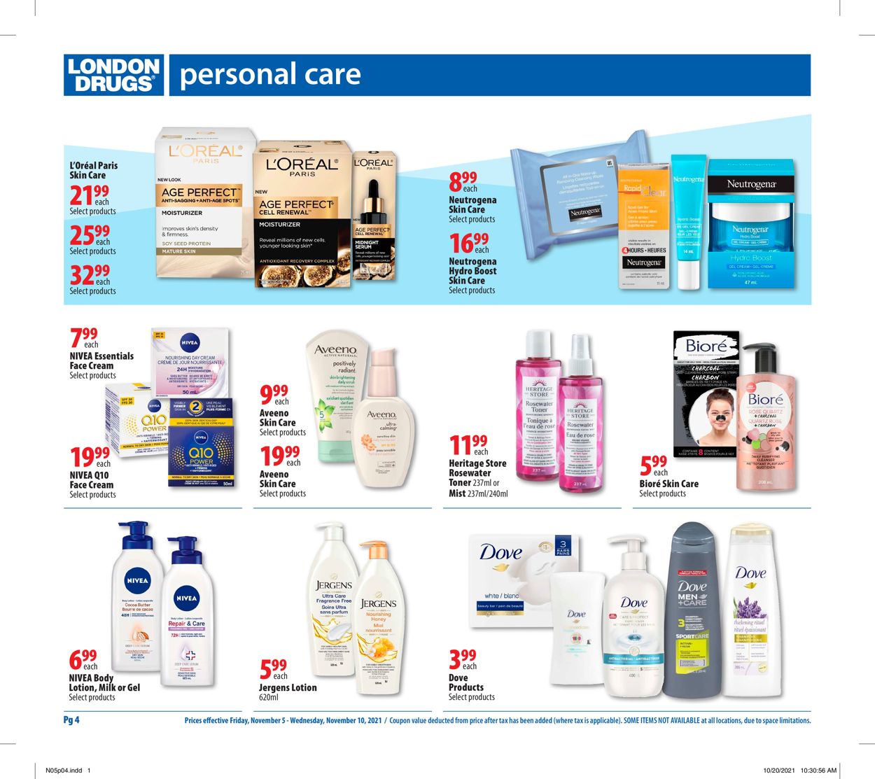 London Drugs Flyer - 11/05-11/10/2021 (Page 4)