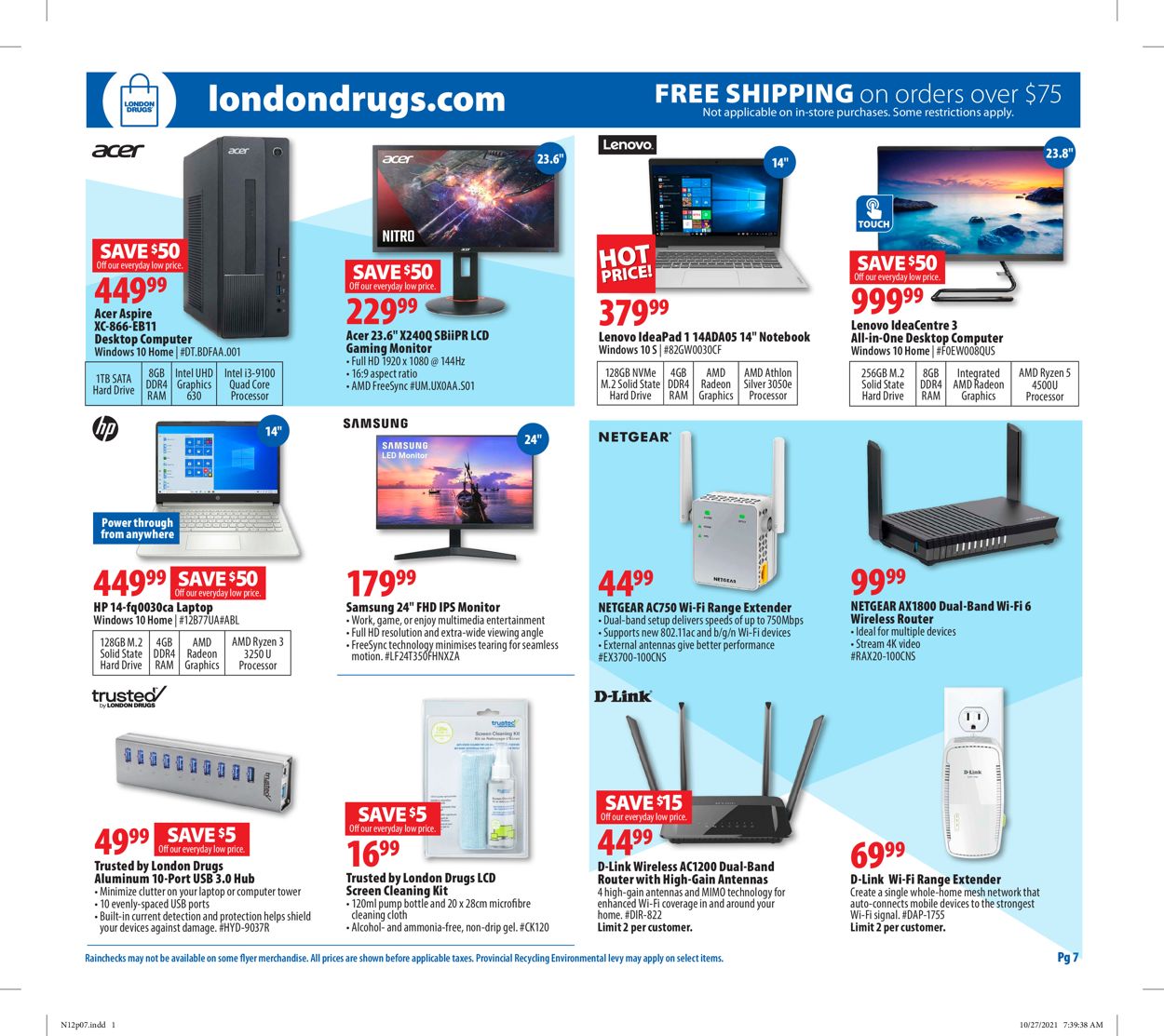 London Drugs Flyer - 11/12-11/17/2021 (Page 7)