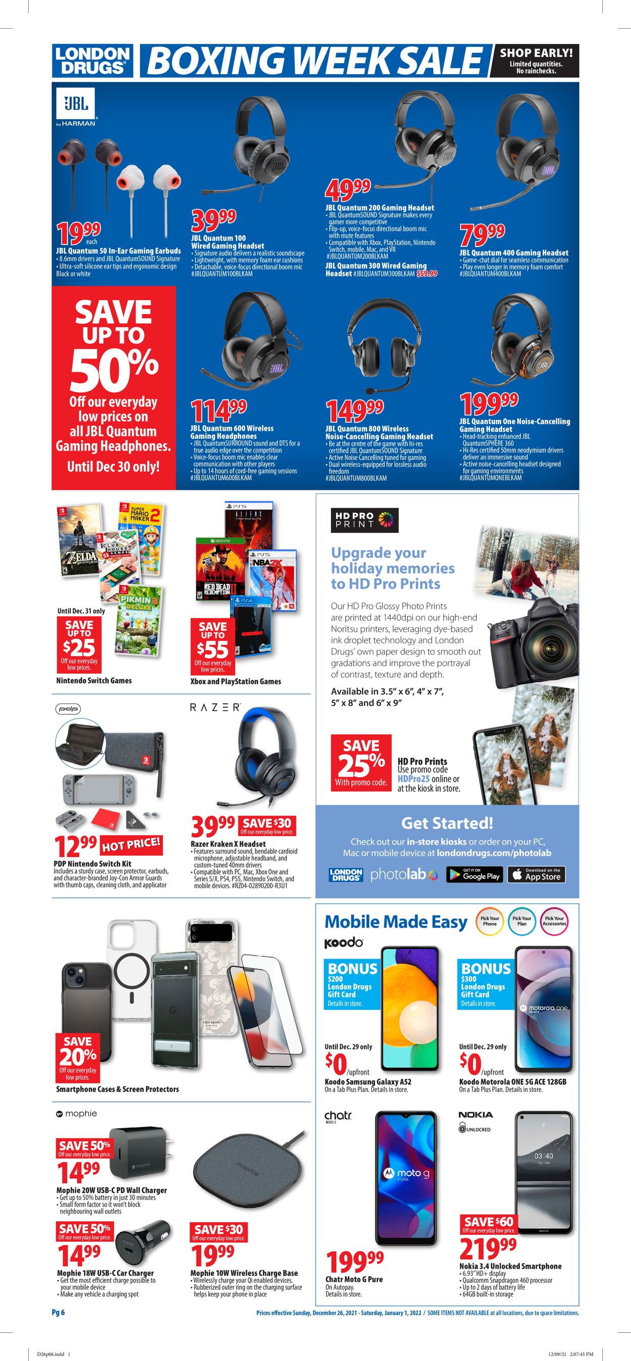 London Drugs Flyer - 12/24-01/01/2022 (Page 6)