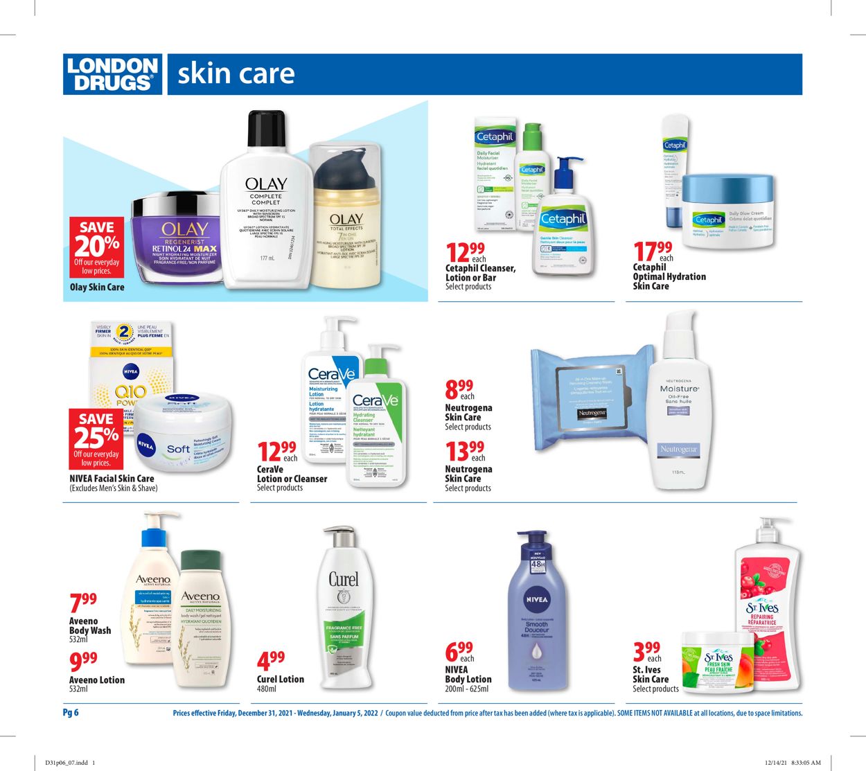 London Drugs Flyer - 12/31-01/05/2022 (Page 6)