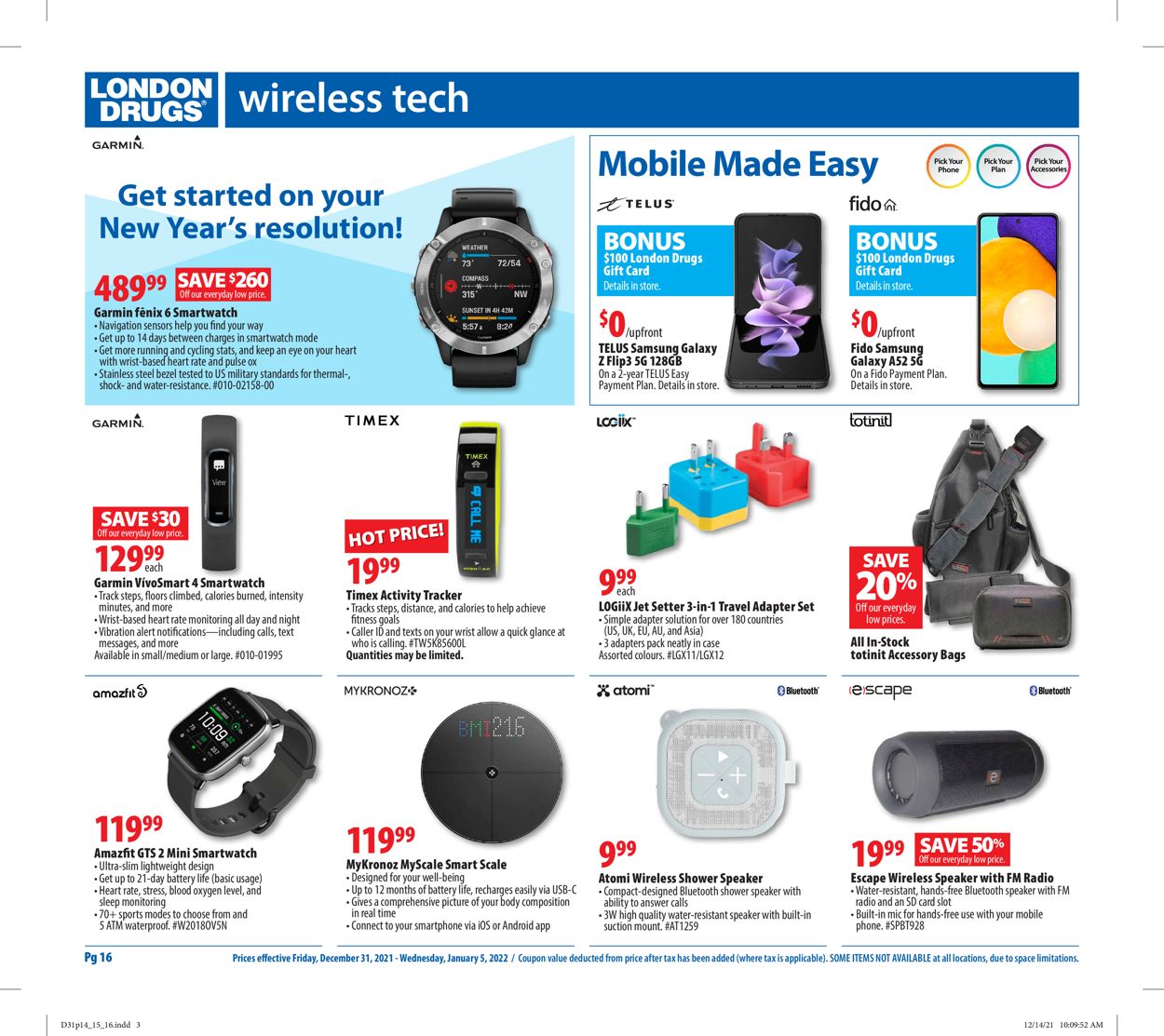 London Drugs Flyer - 12/31-01/05/2022 (Page 16)