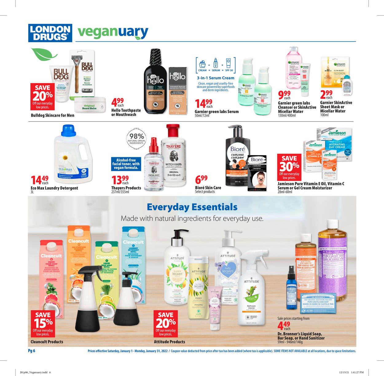 London Drugs Flyer - 01/01-01/31/2022 (Page 6)