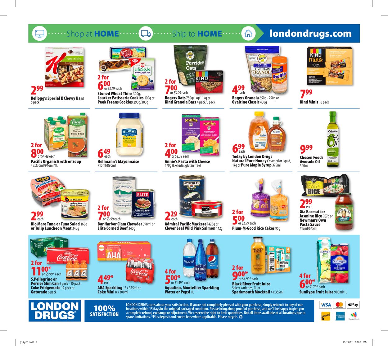 London Drugs Flyer - 01/14-01/19/2022 (Page 20)