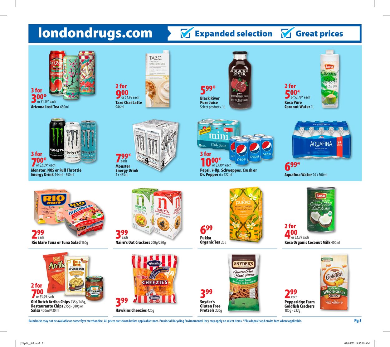 London Drugs Flyer - 01/21-01/26/2022 (Page 5)