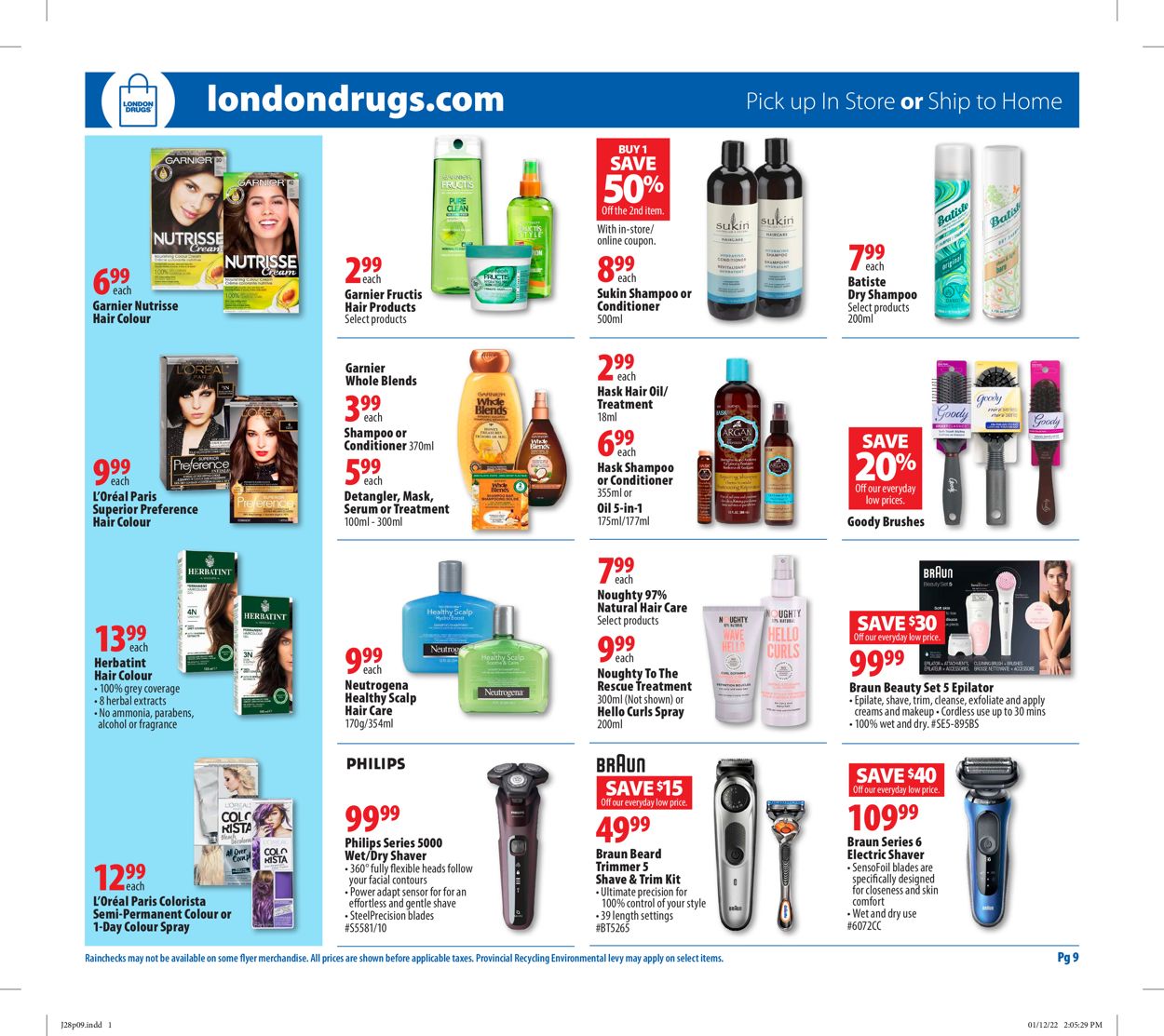 London Drugs Flyer - 01/28-02/02/2022 (Page 9)