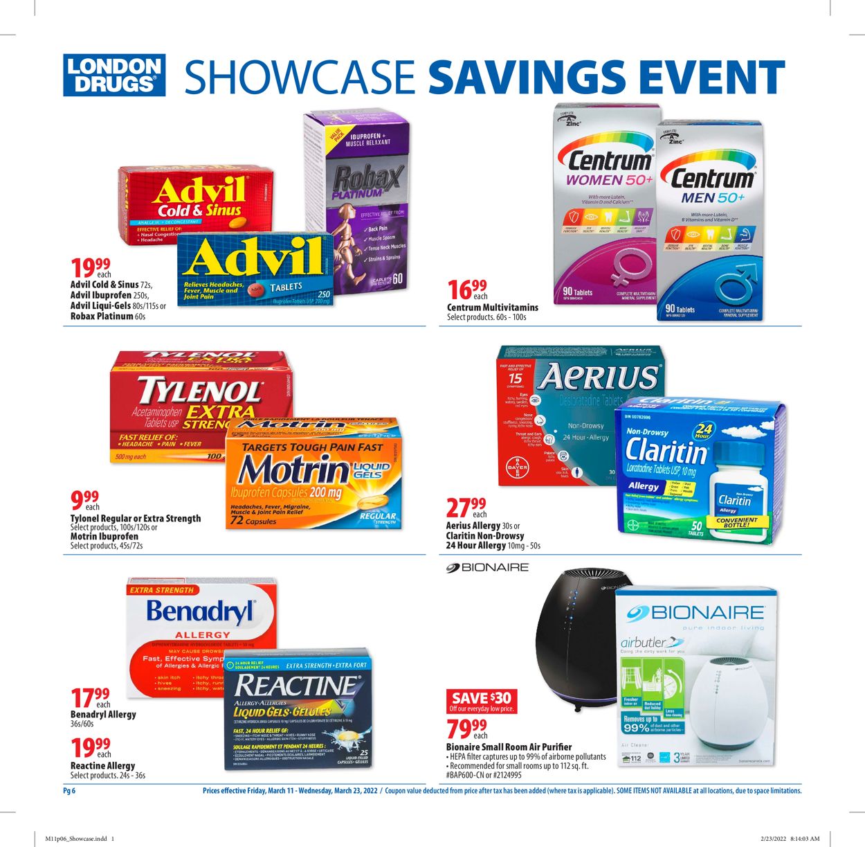 London Drugs Flyer - 03/11-03/23/2022 (Page 6)