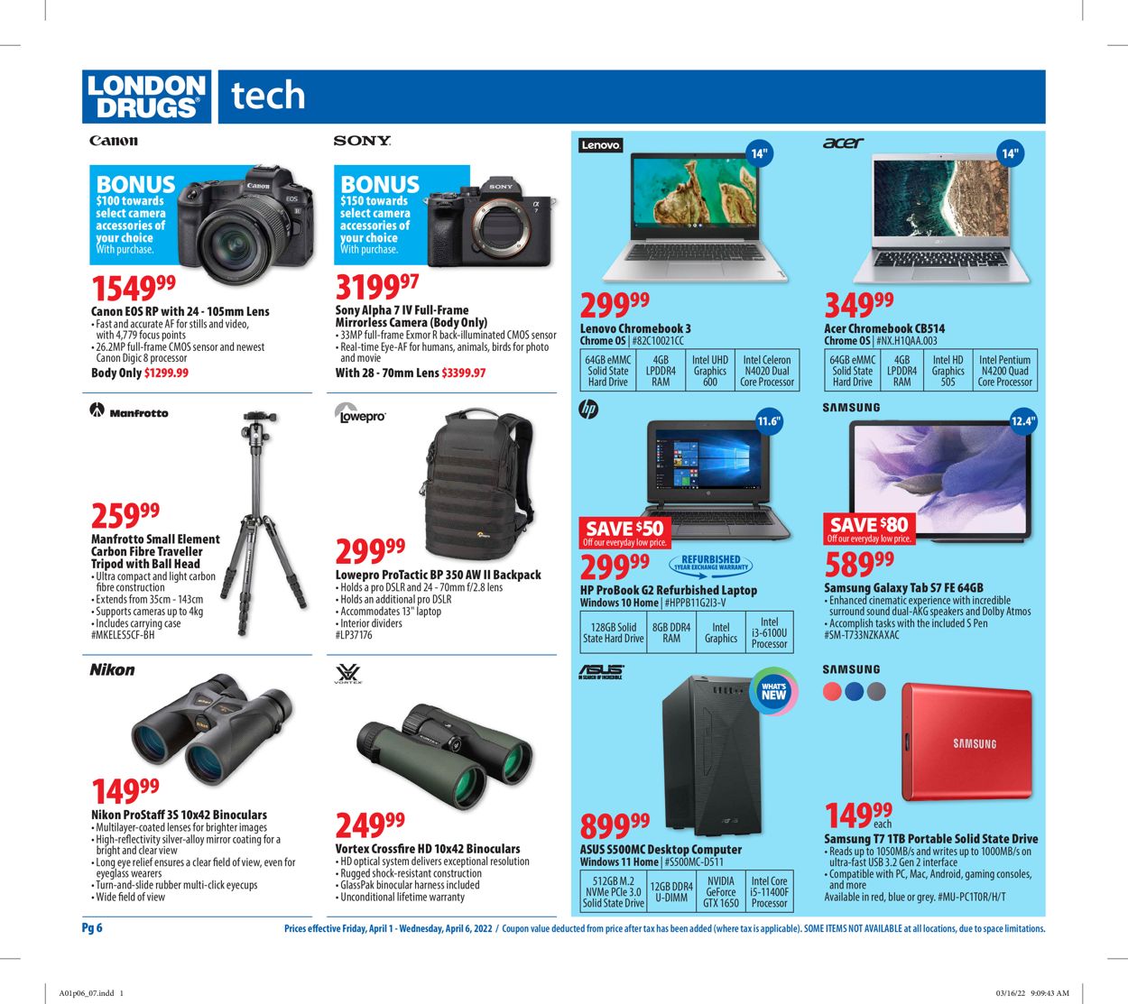London Drugs Flyer - 04/01-04/06/2022 (Page 7)