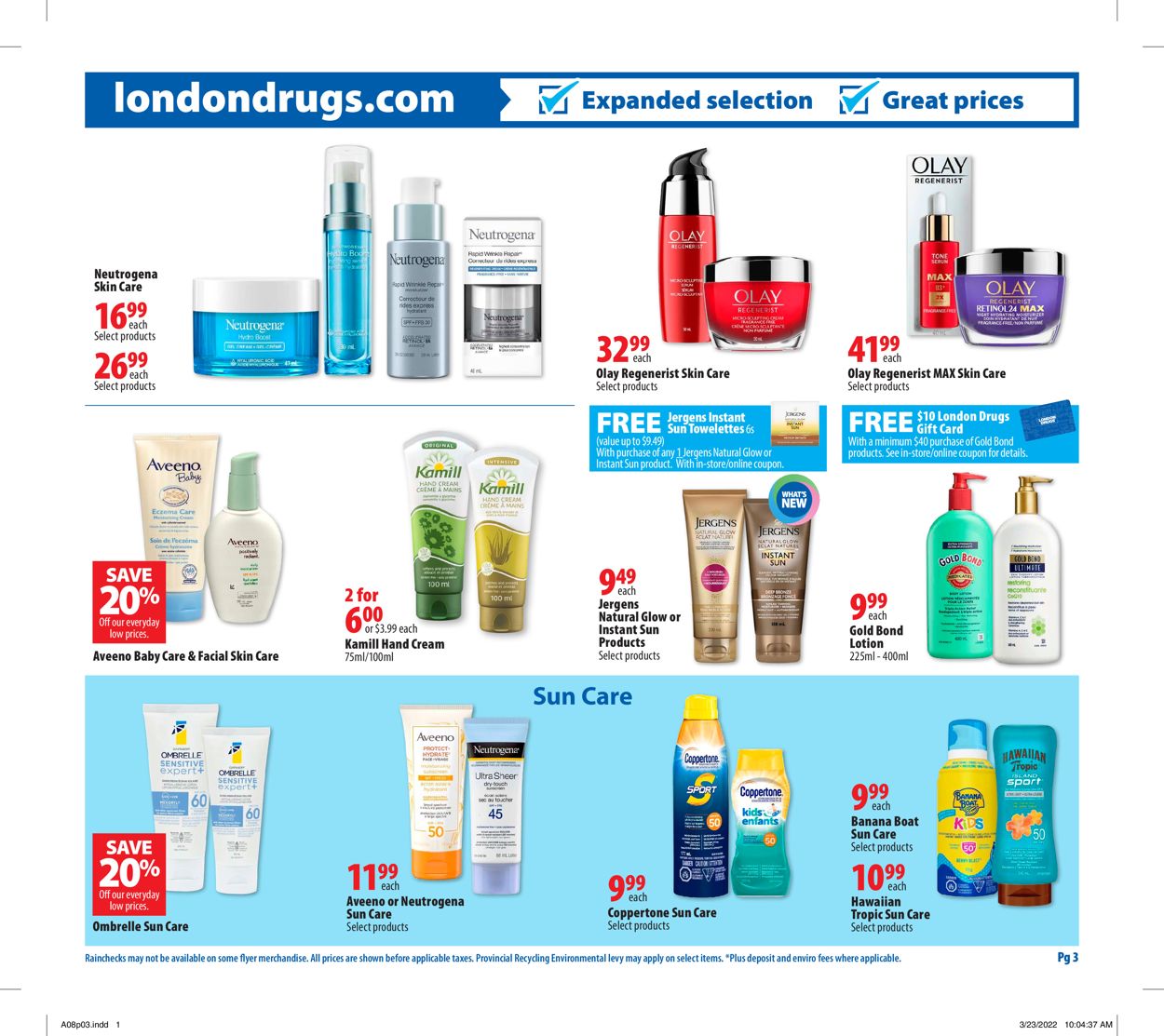 London Drugs EASTER 2022 Flyer - 04/08-04/13/2022 (Page 3)