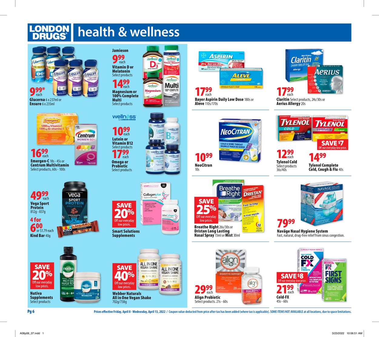 London Drugs EASTER 2022 Flyer - 04/08-04/13/2022 (Page 6)