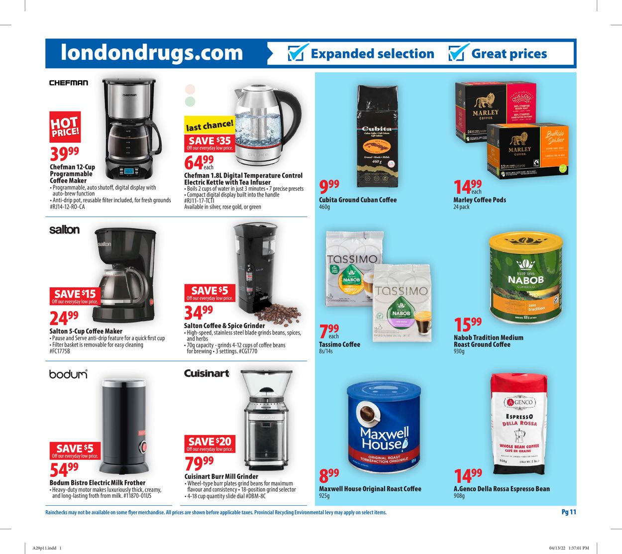 London Drugs Flyer - 04/29-05/04/2022 (Page 11)