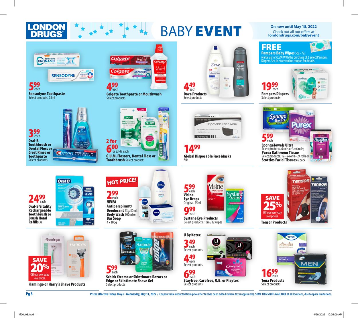 London Drugs Flyer - 05/06-05/11/2022 (Page 8)