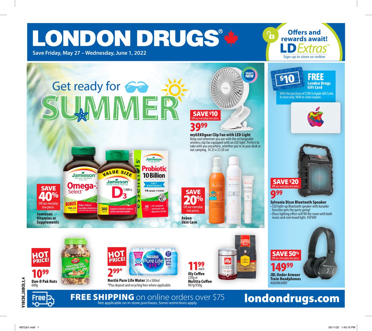 London Drugs Flyer - 05/27-06/01/2022