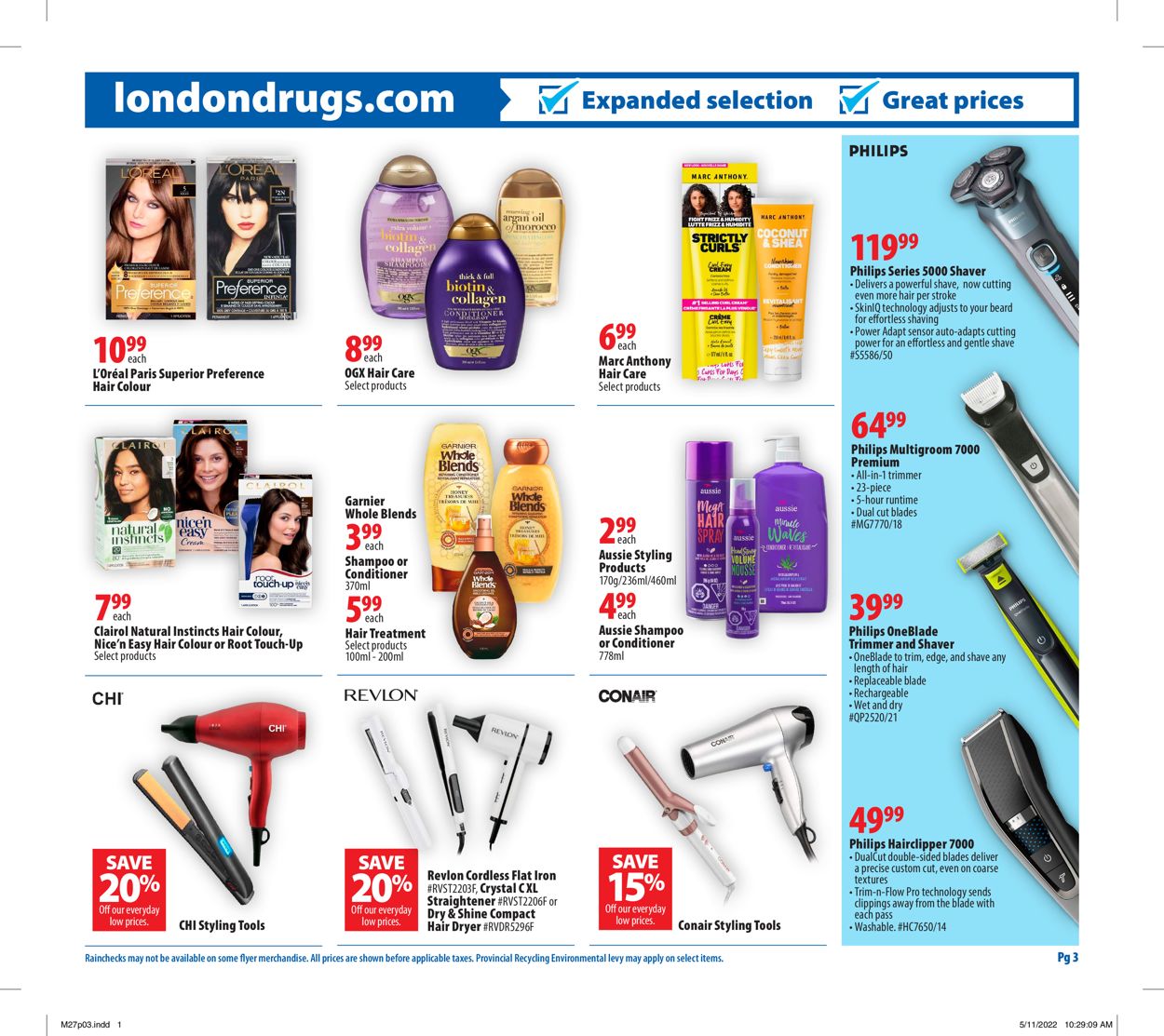 London Drugs Flyer - 05/27-06/01/2022 (Page 3)