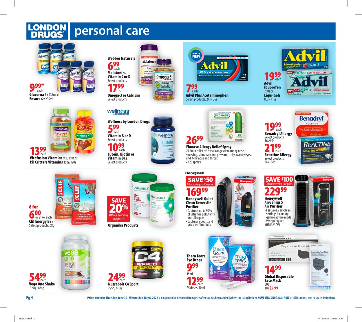 London Drugs Flyer - 06/30-07/06/2022 (Page 4)