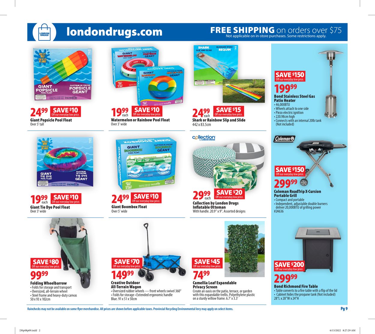 London Drugs Flyer - 06/30-07/06/2022 (Page 9)