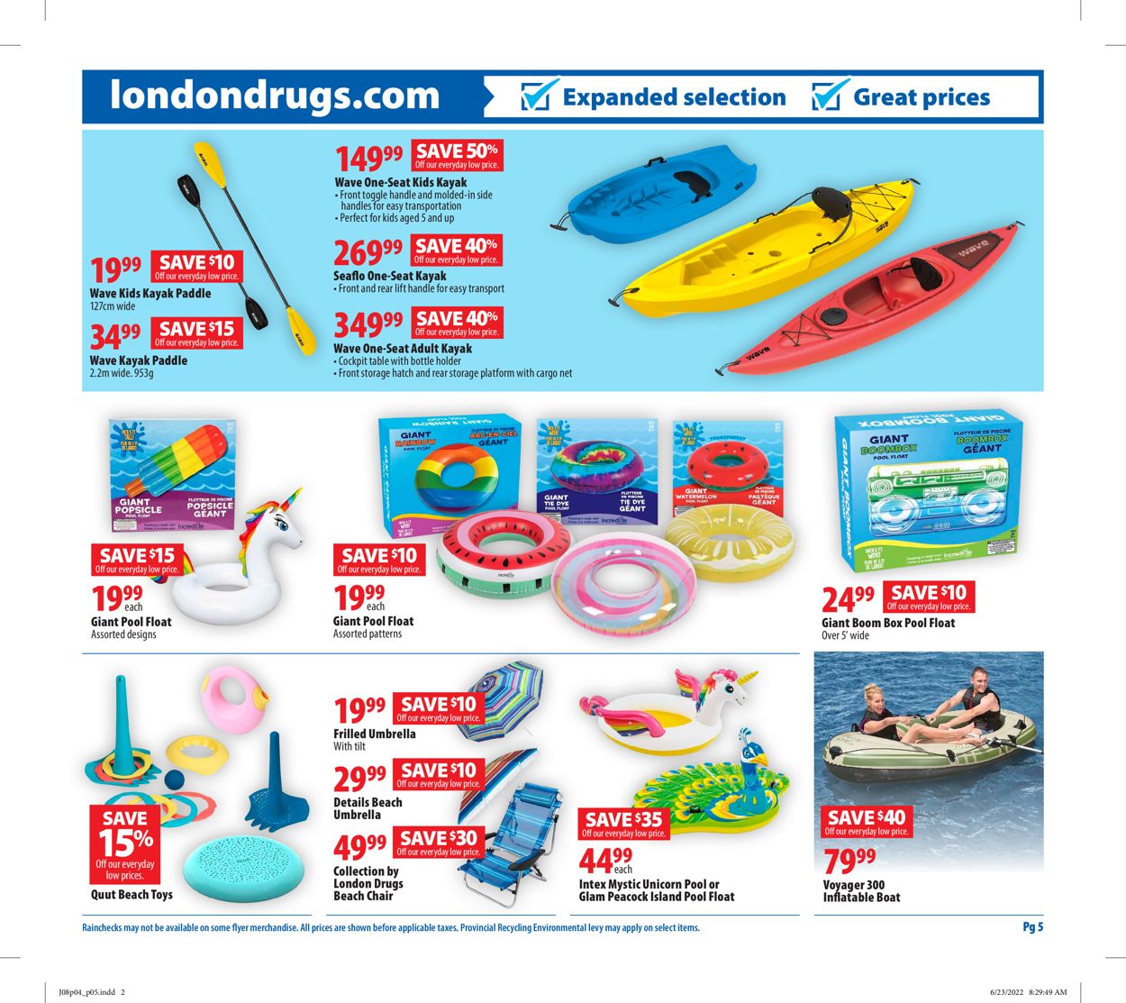 London Drugs Flyer - 07/08-07/13/2022 (Page 6)