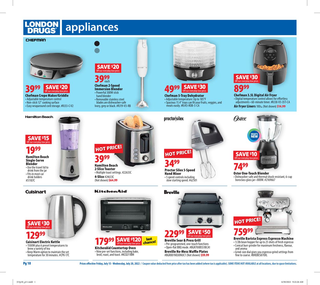 London Drugs Flyer - 07/15-07/20/2022 (Page 10)