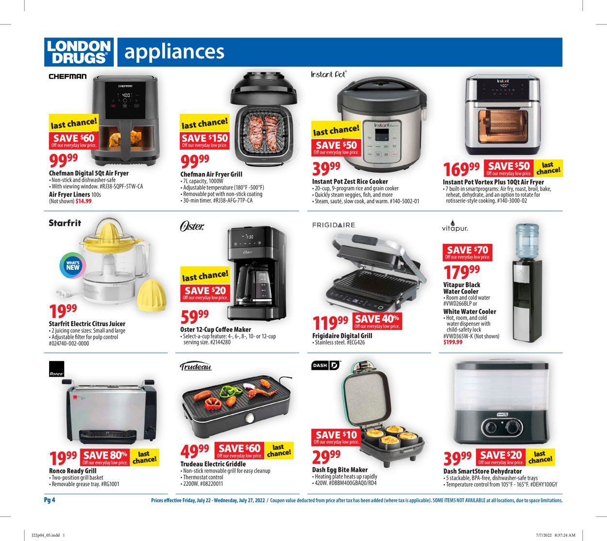 London Drugs Flyer - 07/22-07/27/2022 (Page 4)