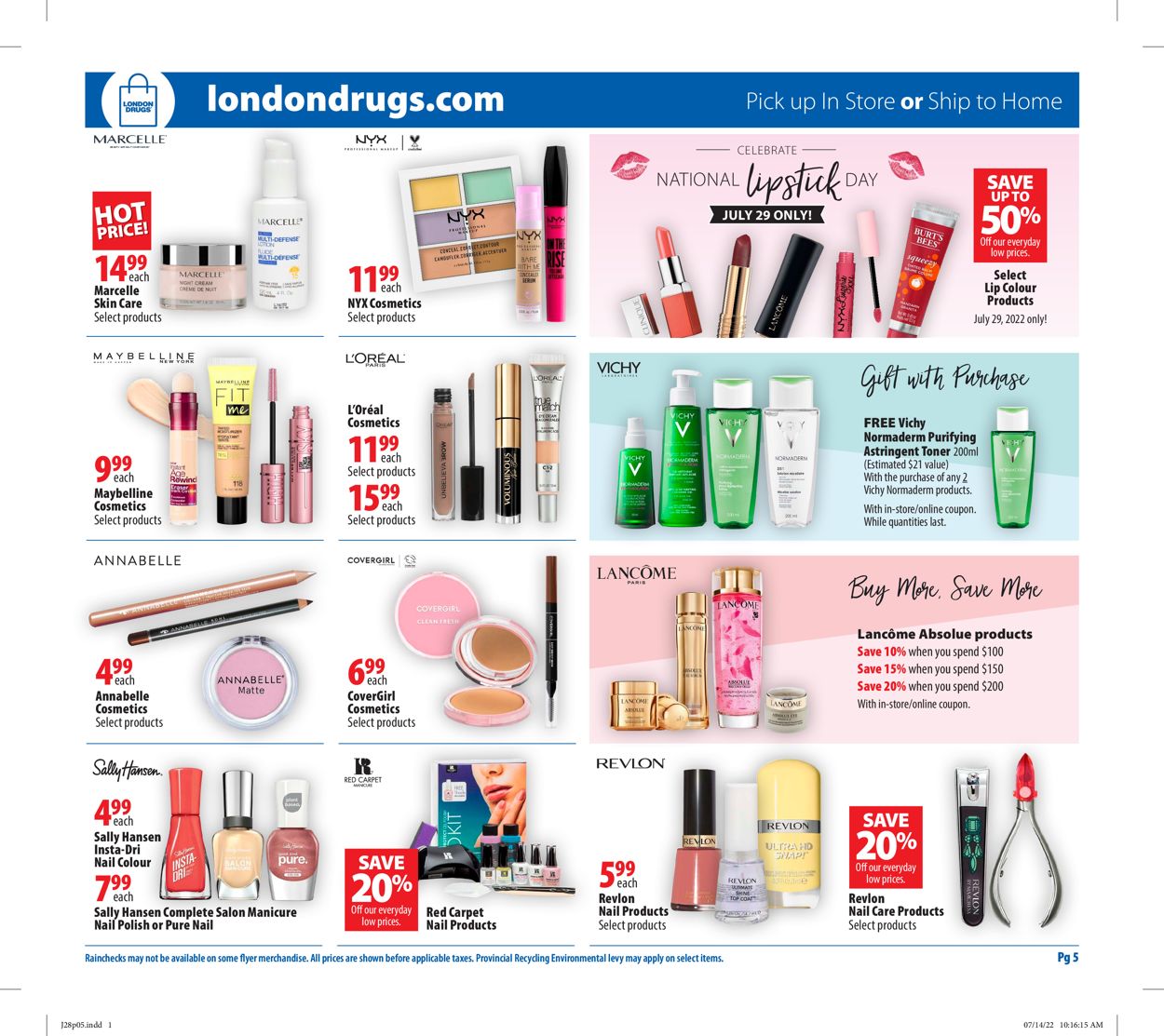 London Drugs Flyer - 07/28-08/03/2022 (Page 5)