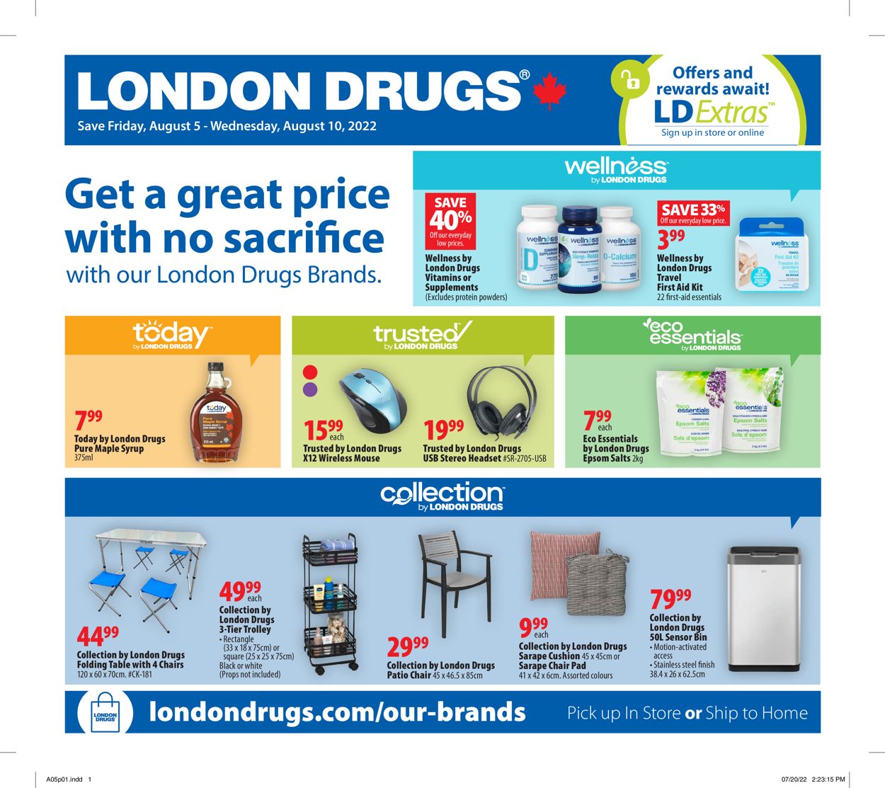 London Drugs Flyer - 08/05-08/10/2022