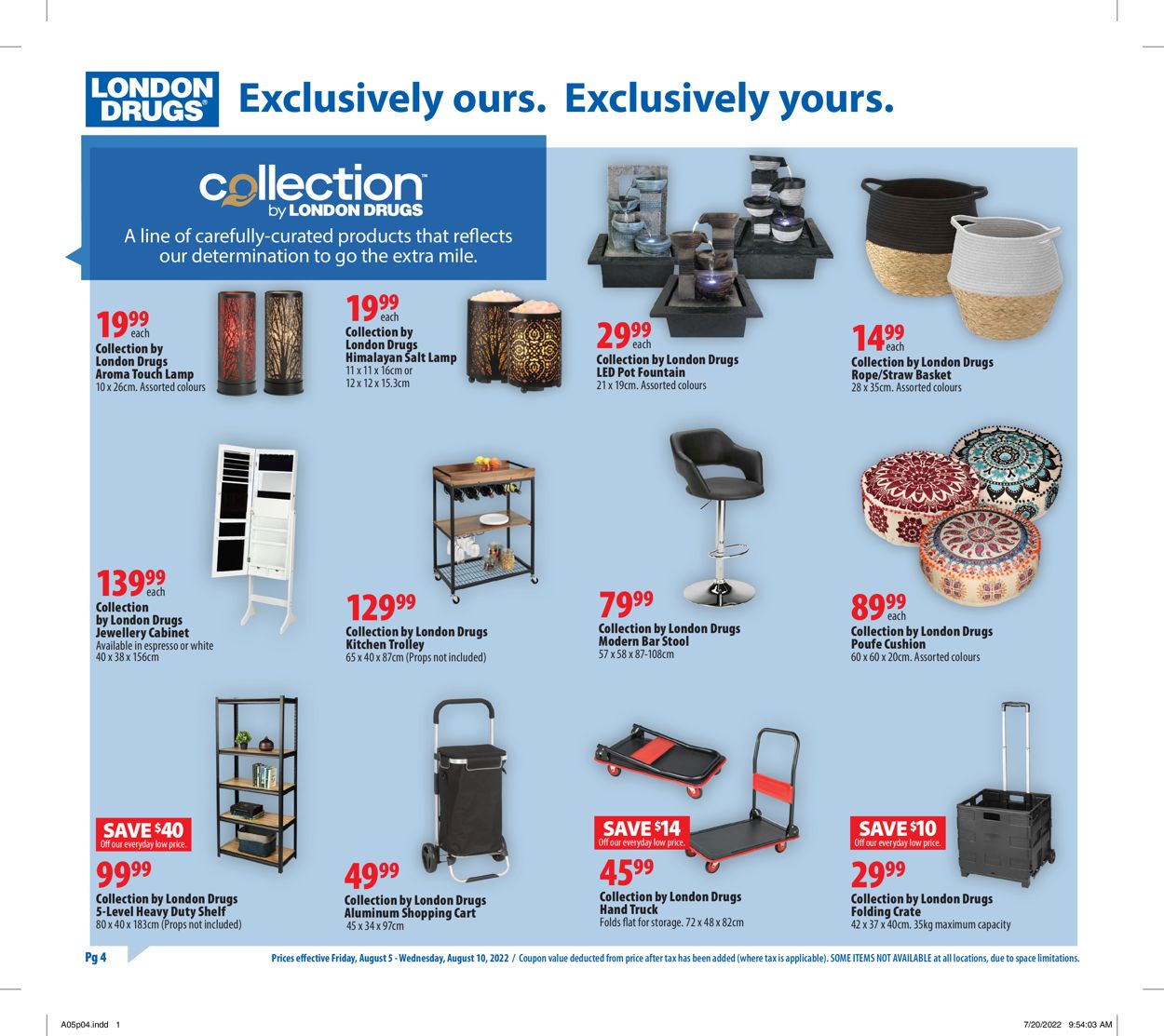 London Drugs Flyer - 08/05-08/10/2022 (Page 4)