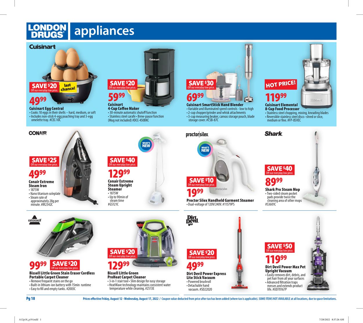 London Drugs Flyer - 08/12-08/17/2022 (Page 18)