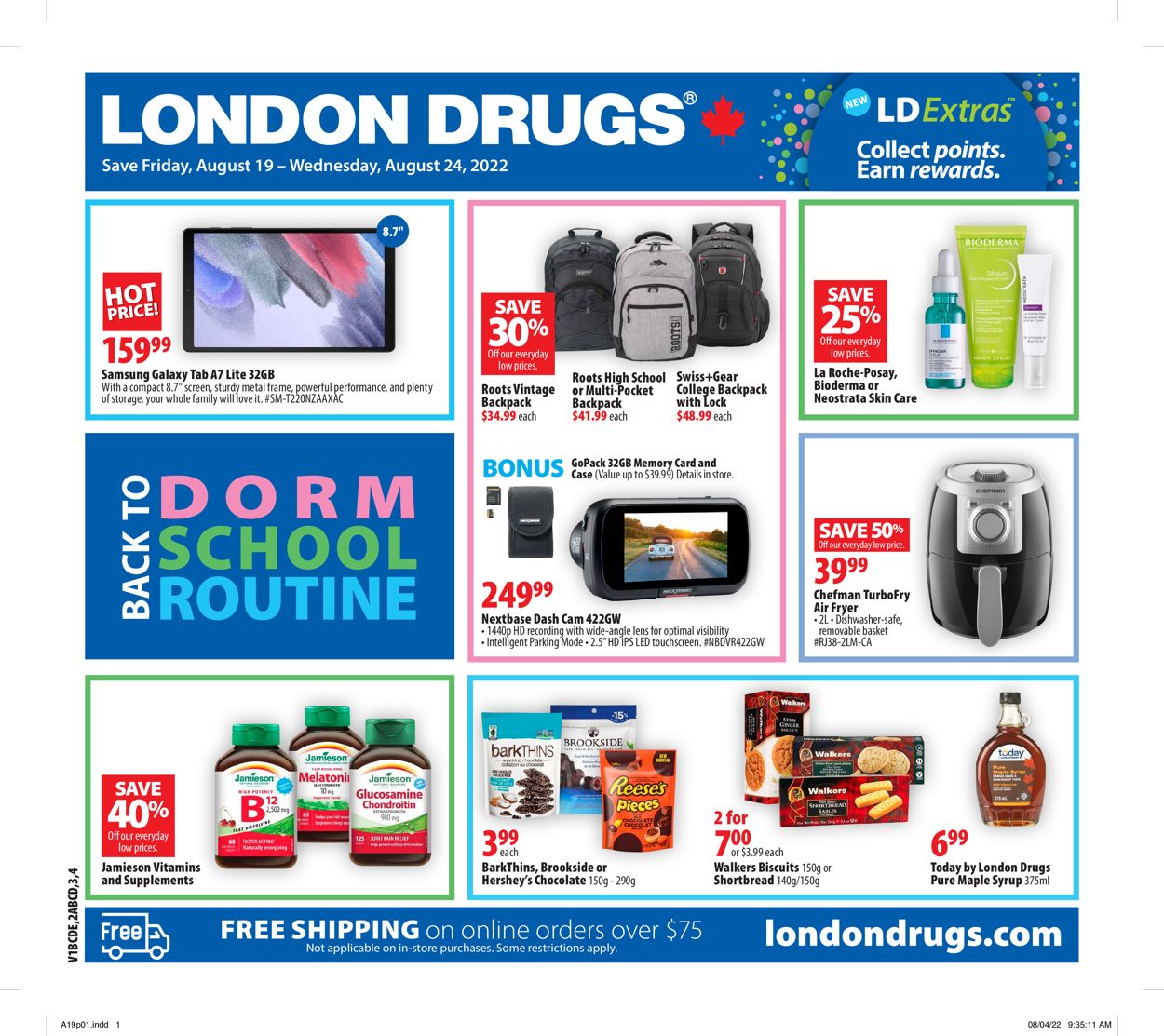 London Drugs Flyer - 08/19-08/24/2022