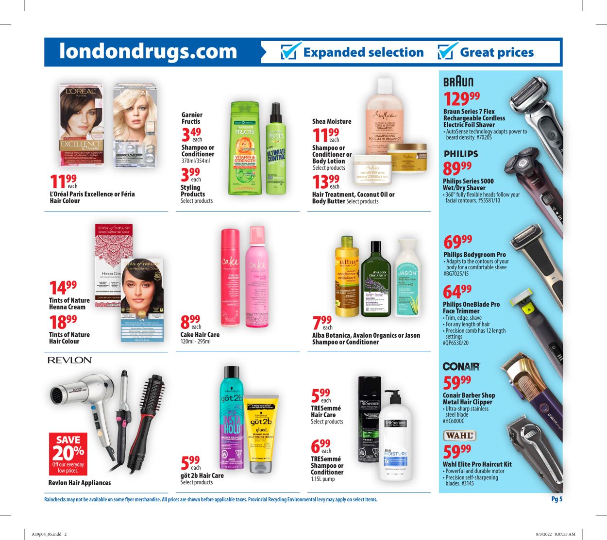 London Drugs Flyer - 08/19-08/24/2022 (Page 6)